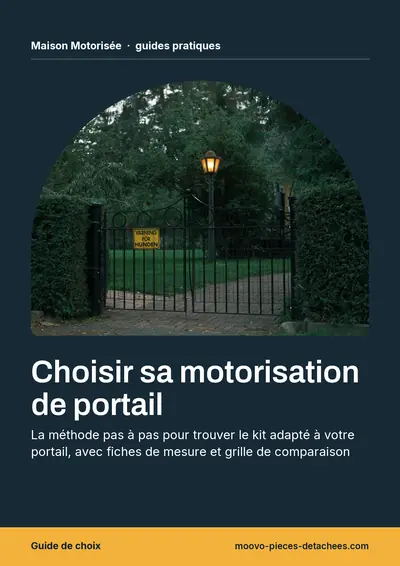 Couverture de l'ebook Choisir sa motorisation de portail