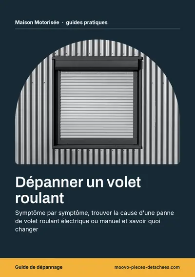 Couverture de l'ebook Dépanner un volet roulant