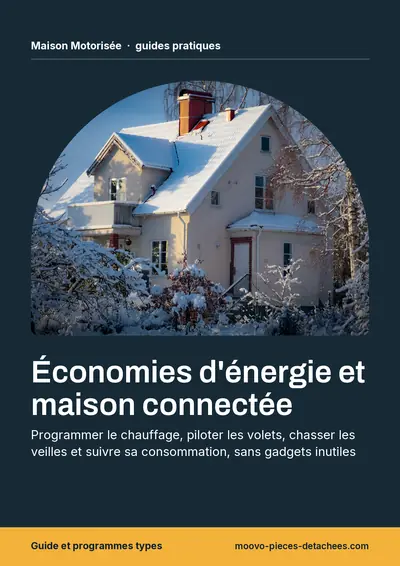 Couverture de l'ebook Économies d'énergie et maison connectée