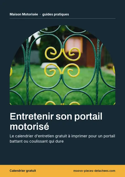 Couverture de l'ebook Entretenir son portail motorisé