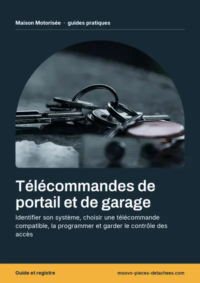 Couverture de l'ebook Télécommandes de portail et de garage