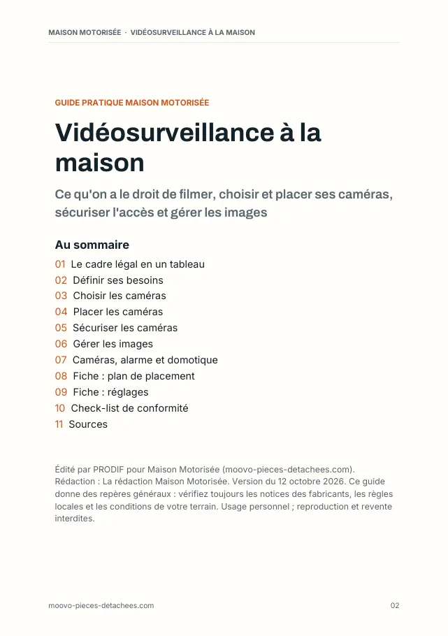 Aperçu de la page 2 de l'ebook Vidéosurveillance à la maison