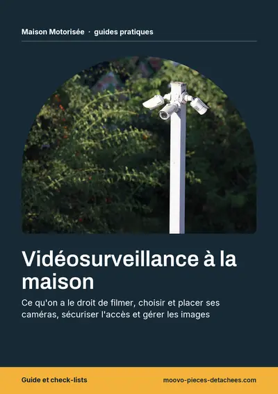 Couverture de l'ebook Vidéosurveillance à la maison